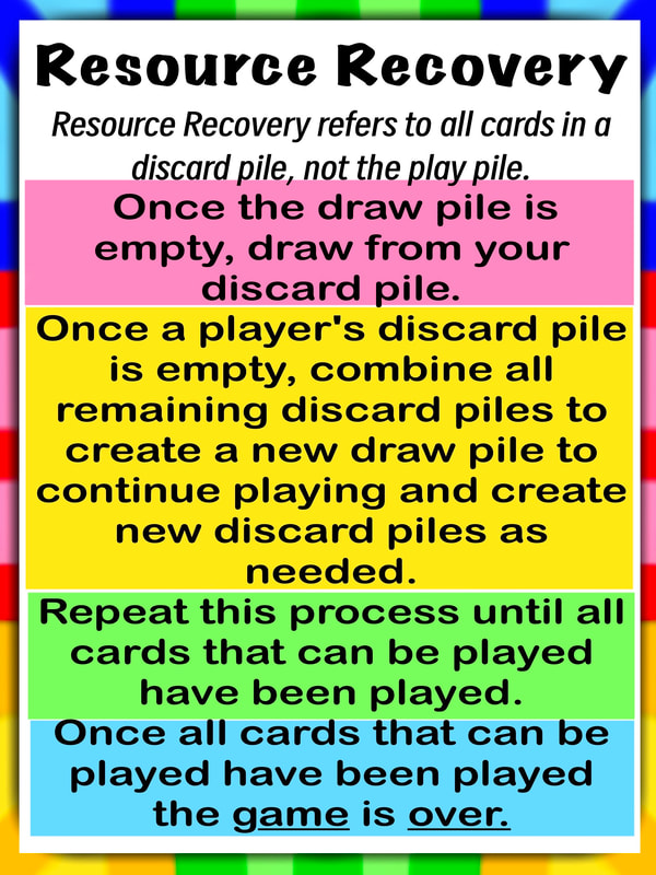 Resource Recovery - When the draw pile is depleted
