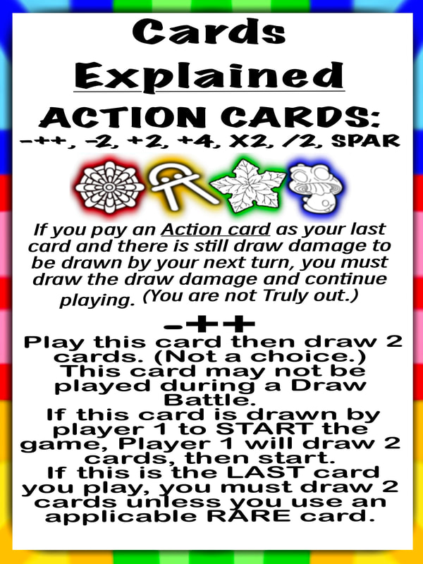 Cards Explained - Actions Cards - -++ card - II The game