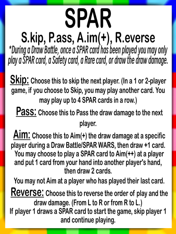 II The Card Game Rules for the SPAR card