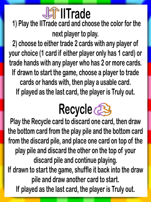 II The Card Game Rules - IITrade, Recycle