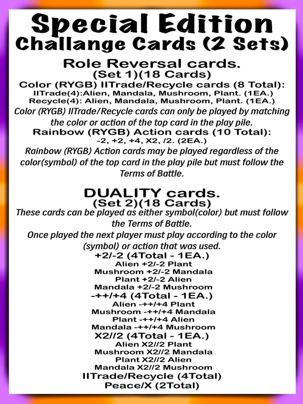 II The Game - Special Edition Challenge cards - Role Reverse, Duality