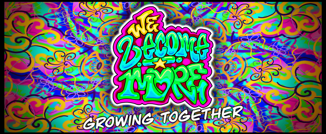 We Become More - Growing Together Banner